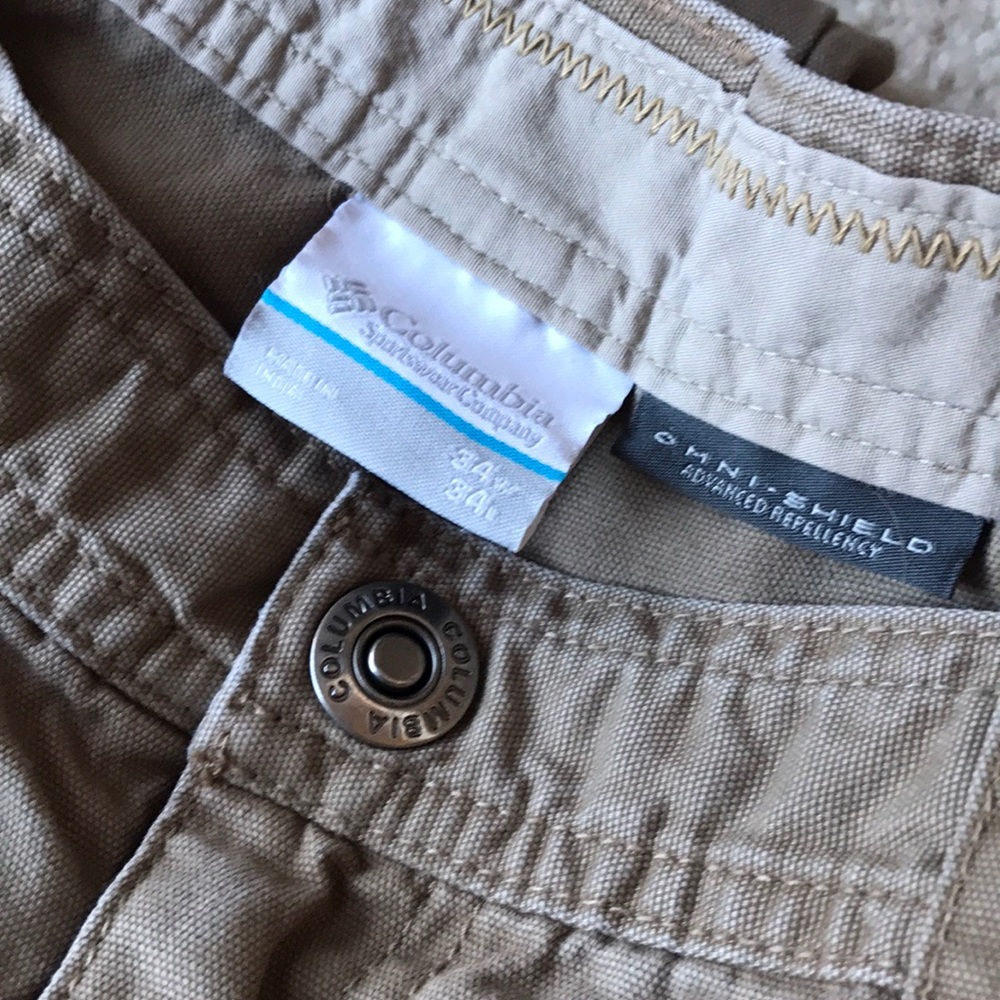 Men's Columbia Omni shield pants (34/34)